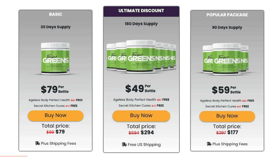 TonicGreens™ Offers